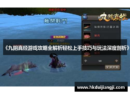 《九阴真经游戏攻略全解析轻松上手技巧与玩法深度剖析》