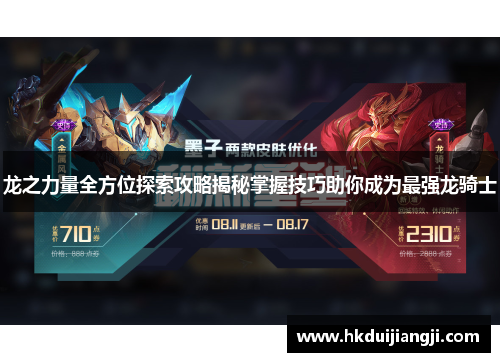 龙之力量全方位探索攻略揭秘掌握技巧助你成为最强龙骑士